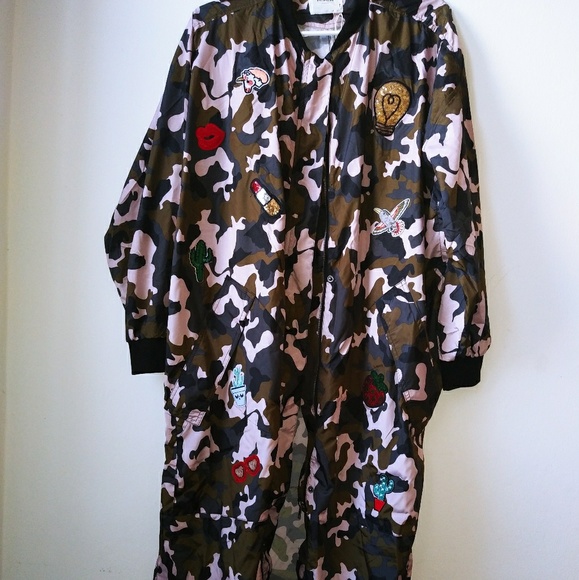 Women's Camouflage/ Camo Longline Jacket - Picture 2 of 8